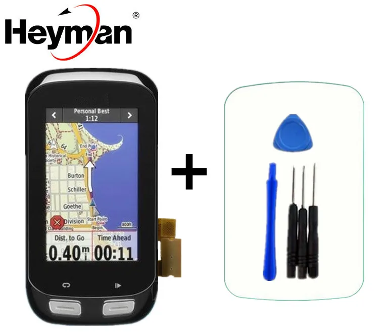 Оригинальный ЖК дисплей Heyman для GARMIN EDGE 1000 сенсорный экран дигитайзер стекло