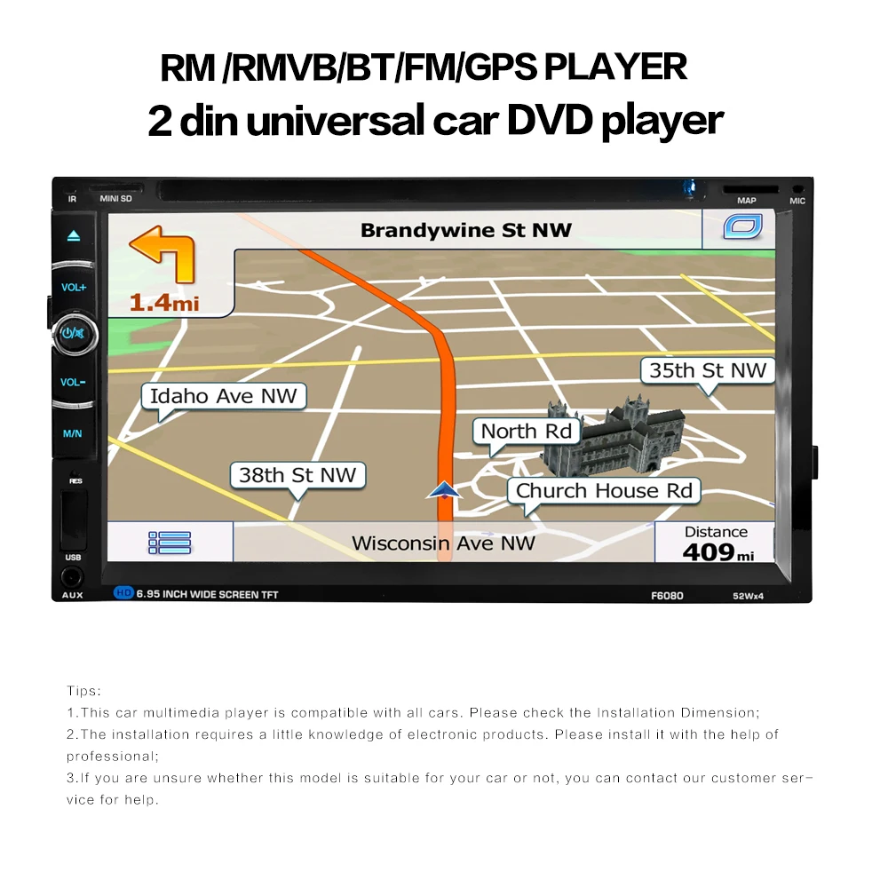 

2 DIN Car Radio Multimedia Video Player Navigation GPS Android UNIVERSAL CAR DVD PLAYER RM mp3 mp4 mp5 player BLUETOOTH USB