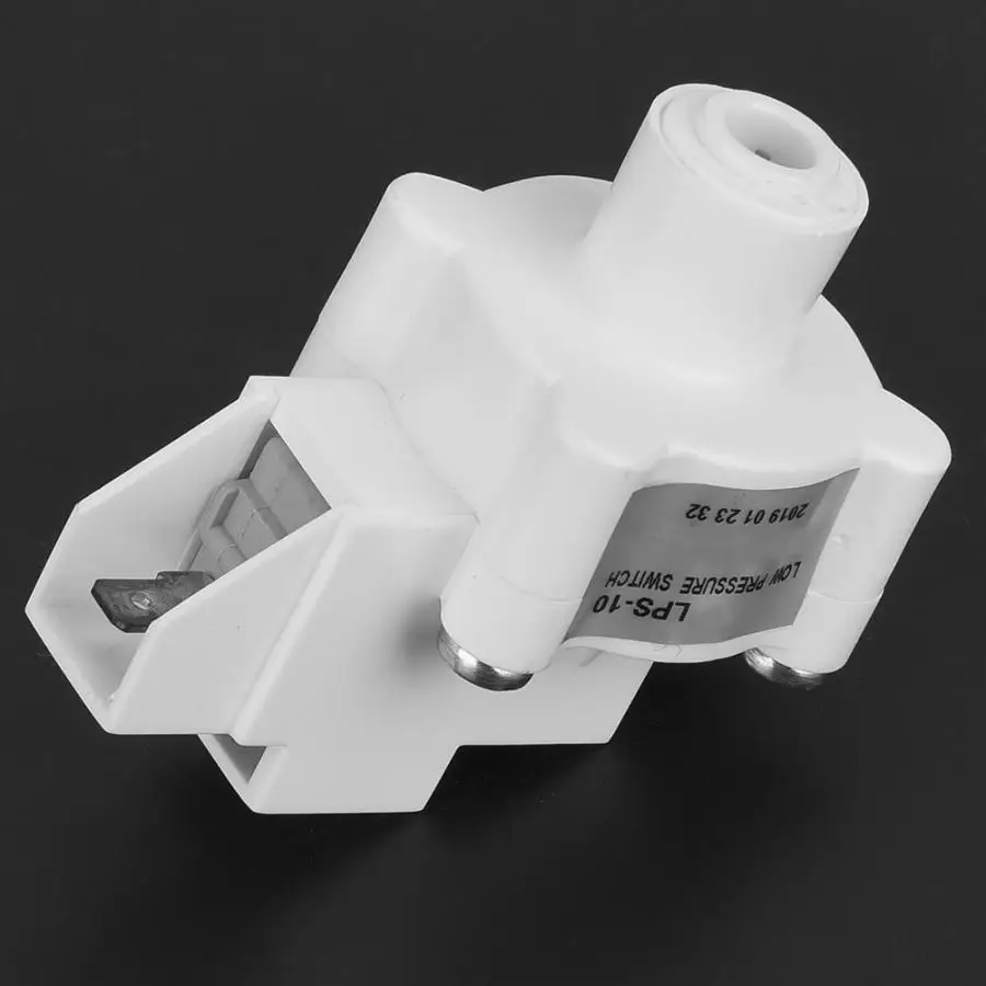 

DC 24V 1/4" Low Pressure Switch For Pump RO Water Fitlers Reverse Osmosis Tank 0.01MPa Action White Color