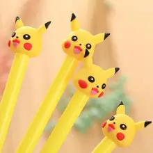 Jonvon Satone 4 шт. нейтральная ручка милая головка пикапа холм Южная Корея Новые Креативные канцелярские принадлежности мультфильм черная ручка гелевая ручка Escolar