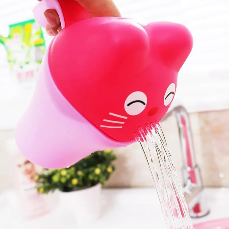 Baby Shower Spoon Animal Bathing Shampoo Wash Water Cup Cute Cat Washing Tools Bailer Baby Bath Shower Wash Cups Baby Shower Spoon Animal Bathing Shampoo Wash Water Cup Cute Cat Washing Tools Bailer Baby Bath Shower Wash Cups