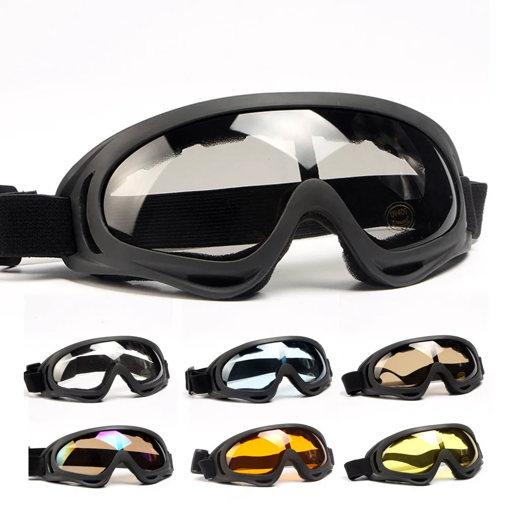 

2019 Sport Bike Glasses New Ski Snowboard Motorcycle Dustproof Sunglasses Goggles Lens Frame Eye Glasses Fixed Shades