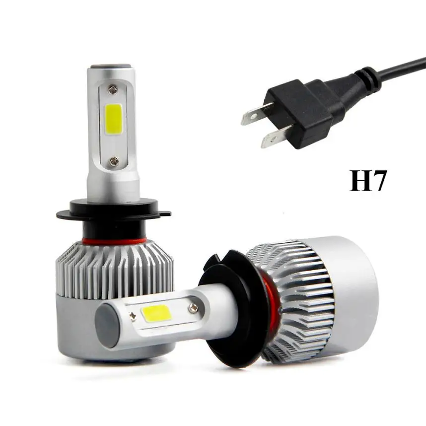 Us 11 61 28 Off Auto Led Light H7 Led 16000lm 72w Headlight Conversion Kit Car Beam Bulb Driving Lamp 6000k Feb13 In Car Headlight Bulbs Led From