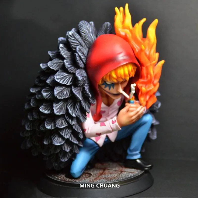 Цельная статуя Seven Warlords Of The Sea Bust donquixote doflamingo SD полноразмерная анимационная фигурка GK игрушечная коробка J539