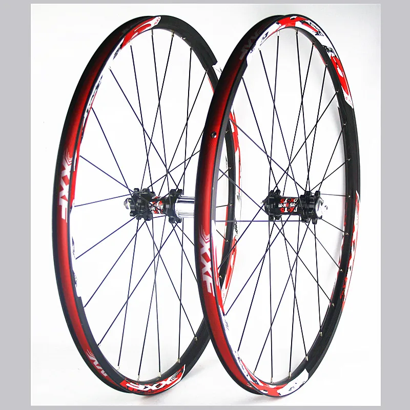 Cheap Newset 26" Mtb Mountain bike bicycle wheel set 24holes front 2/rear 2 bearings Aluminum Alloy Wheelsets 5 Cheap Newset 26" Mtb Mountain bike bicycle wheel set 24holes front 2/rear 2 bearings Aluminum Alloy Wheelsets 5