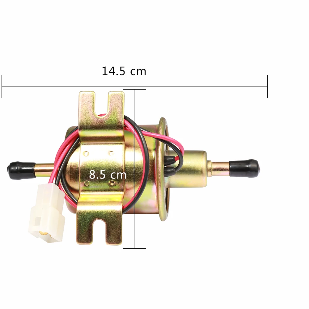 Brand New 12V Electric Fuel Pump Low Pressure Bolt Fixing Wire Diesel