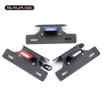 

For SUZUKI GSXR600 GSXR75 GSX-R 600/750 11-15 Red/Blue/Black Fender Eliminator Registration License Plate Holder Bracket LED