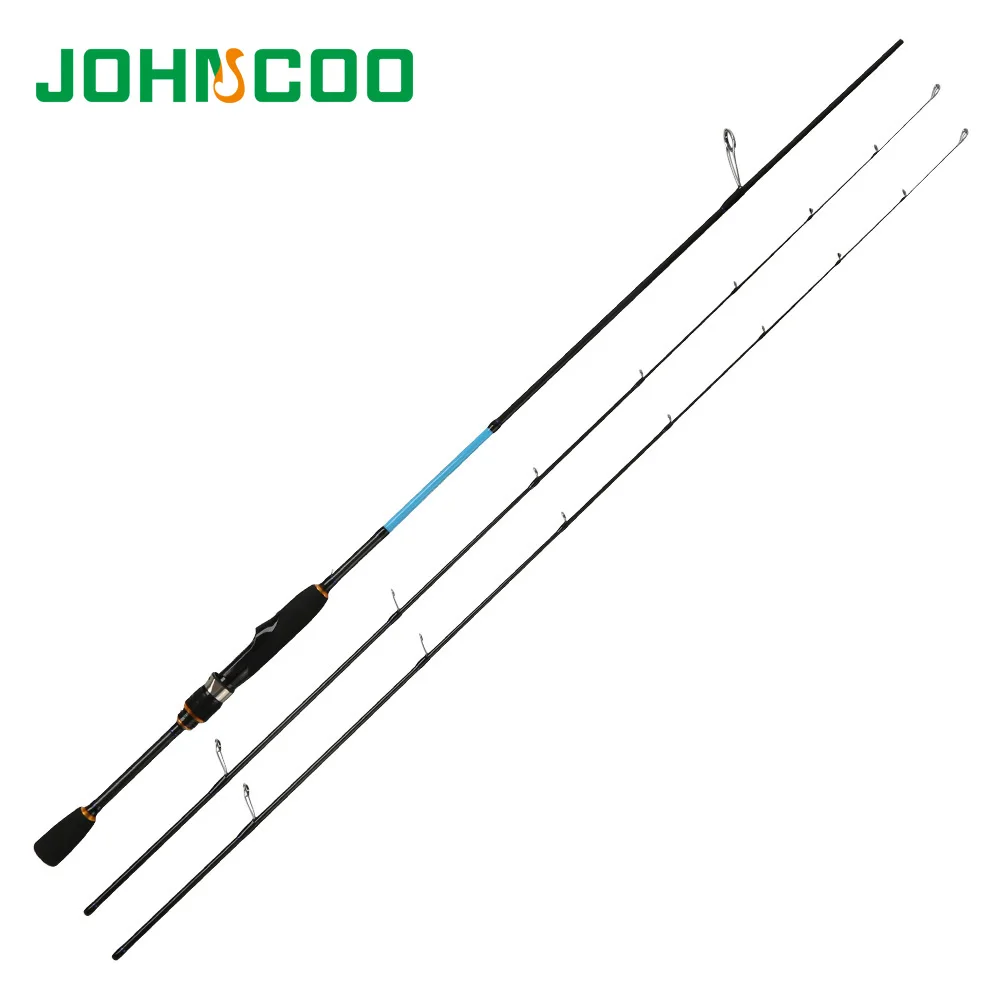 Haste de Fiação Vara de Pesca Carbono para Luz Vara de Pesca para Truta Ponta Sólida 1.92m 2.1 Ação Rápida Jigging para Truta Poleiro ul – l