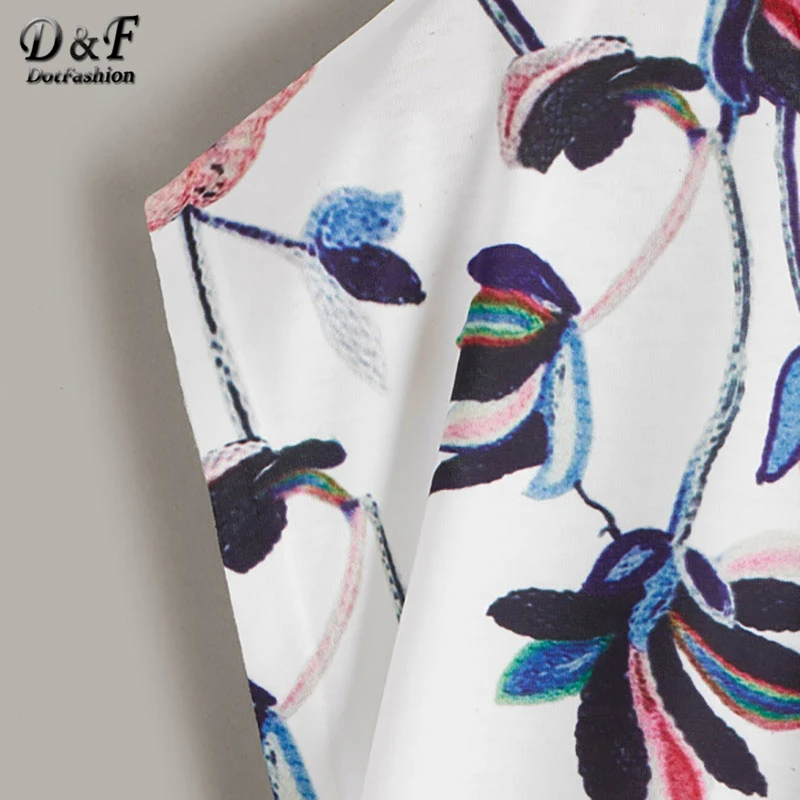 Dotfashion الأزهار طباعة المحملة الصيف قمم للمرأة 2019 عارضة كاب كم الملابس السيدات شابة الكورية أزياء تي شيرت Dotfashion الأزهار طباعة المحملة الصيف قمم للمرأة 2019 عارضة كاب كم الملابس السيدات شابة الكورية أزياء تي شيرت