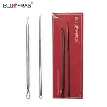 Угревой сыпи инструмет для удаления черных точек инструмент Нержавеющая сталь пятна whiteheadband угрей вперёд сделан удаление акне жидкость для снятия иглы для прыщей