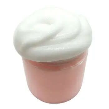 

1Pc New Two Colors Ice Cream Puff Slime Clay Slime Mud Foam Slime Beads Slime Gift New Design