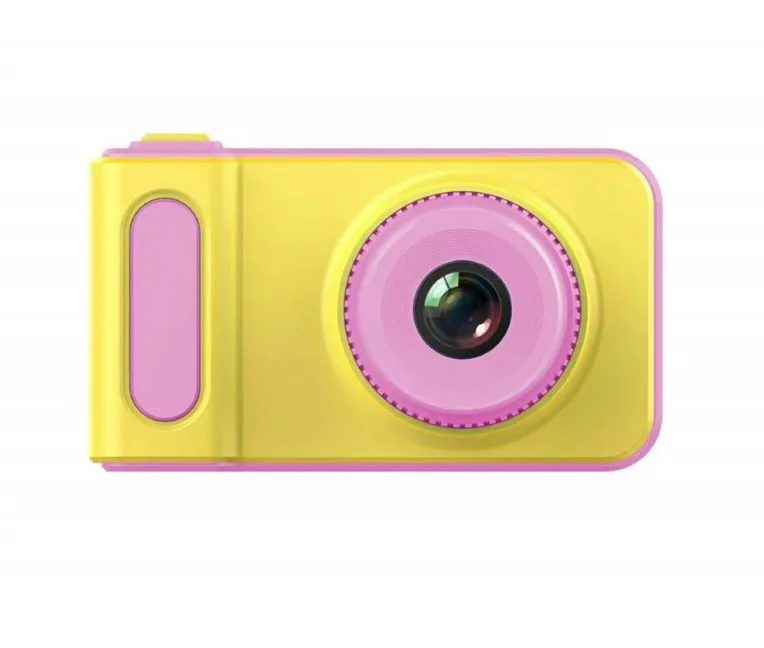 Детская Цифровая камера мини камера спортивные игрушки игры интерактивные фото подарки для детей - Цвет: Розовый