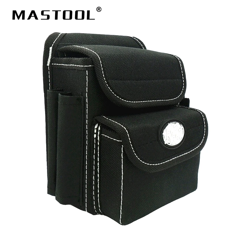 

Multifunction Nylon Tool Waist Bag Multiple Pouch Woodworking Electrician Hardware Dedicated Repair Kit Thick Durable Tool Bag