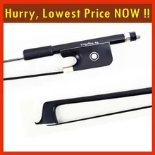 NATURAL BLACK Horse Hair Carbon Fiber Viola Bow WILD & Powerful Tone! Brand New VingoBow Porfessional Created! Neat Handcraft.