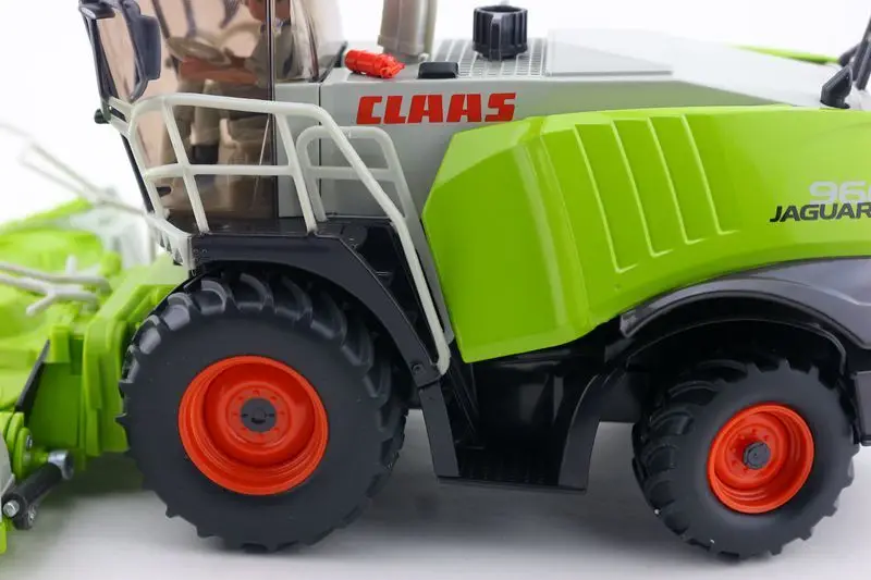 1:32 строительные машины из сплава, высокая симуляция, Claas Jaguar 960, комбайн, игрушечные транспортные средства, автозапчасти