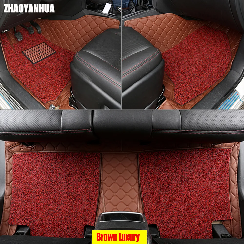 Автомобильные коврики ZHAOYANHUA для Nissan Qashgai Rouge X trail Murano Altima Sentra 6D Стайлинг