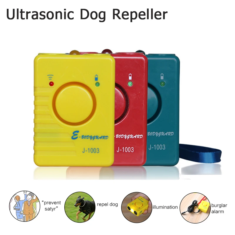 Ultrasonic Dog Repeller 4 In 1 LED Anti Bark Dog Training Device