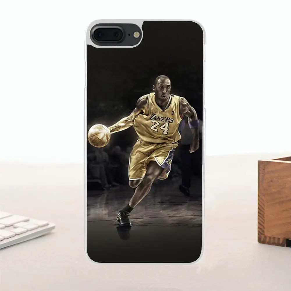 Чехол Kobe Bryant для Apple iPhone 4 4s 5 5C SE 6 6 S 7 8 Plus X для Apple iPhone 4 4s 5 5C SE 6 6 S 7 8 Plus X TPU Hipster - Цвет: as picture