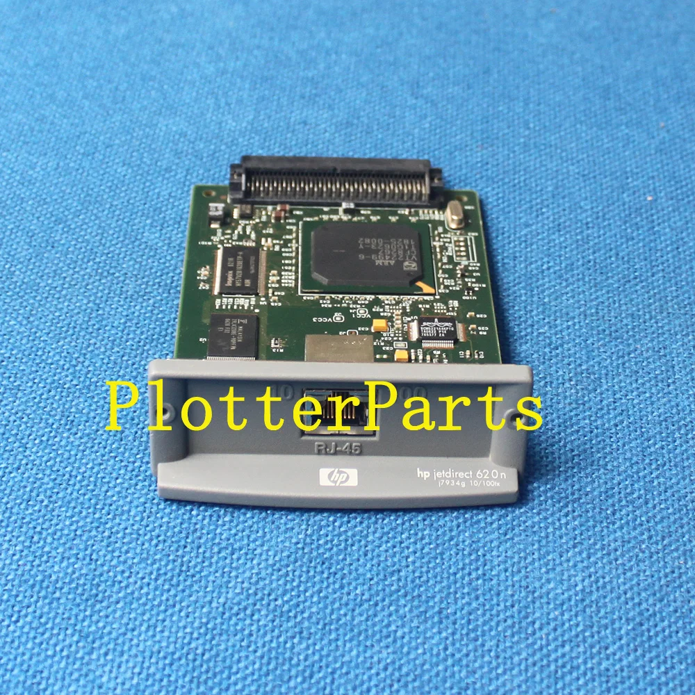 

Used- HP JetDirect 620n internal print server - 10BaseT and 100BaseTX LAN interface board - Plugs into peripheral EIO slot