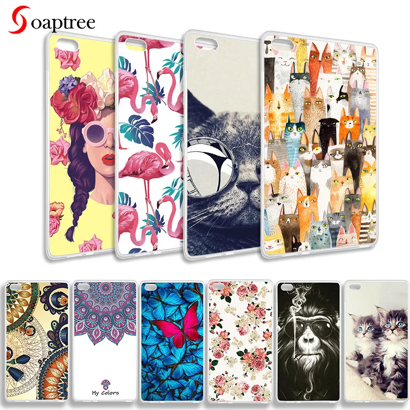 

Tablet Case for Lenovo Tab E8 TB-8304F TB-8304L 8.0 inch Case Silicone Back Painted Cover for Lenovo Tab E8 Covers Bumper Funda
