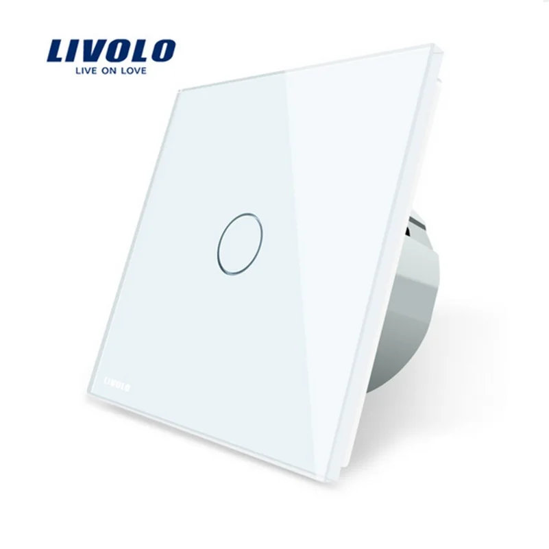 Livolo EU standard Touch Switch and Wall Light Switch, Grey Color, AC