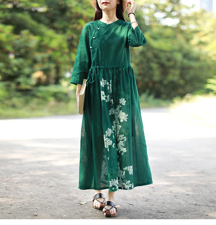 green floral dress (5)