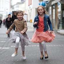 Buenos Ninos 21 Couleurs Bébé Et Enfants Fille de Mousseline de Soie Moelleux Tutu Pettiskirt De Danse Jupes