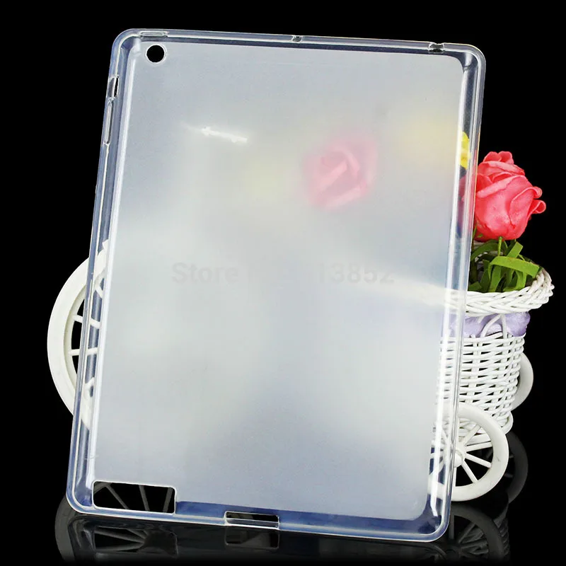 

Case for iPad 2 3 4 9.7 inch High Quality Pudding Anti Skid Soft Silicone TPU Protection