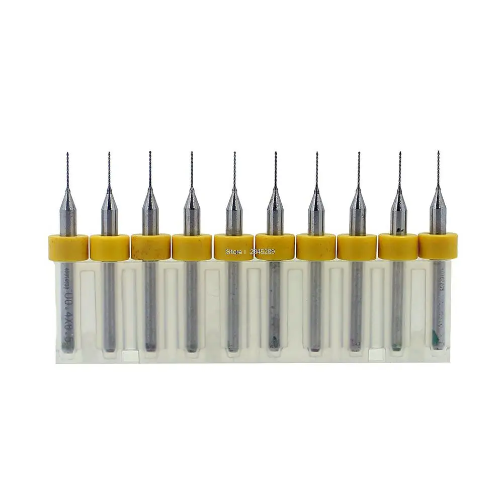  Free shipping 10pcs 0.2MM 0.3MM 0.4MM 0.5MM optional 3D Printer Nozzle Cleaning Drill Bits Kit Fit MK7 or MK8 Makerbot Mendel 