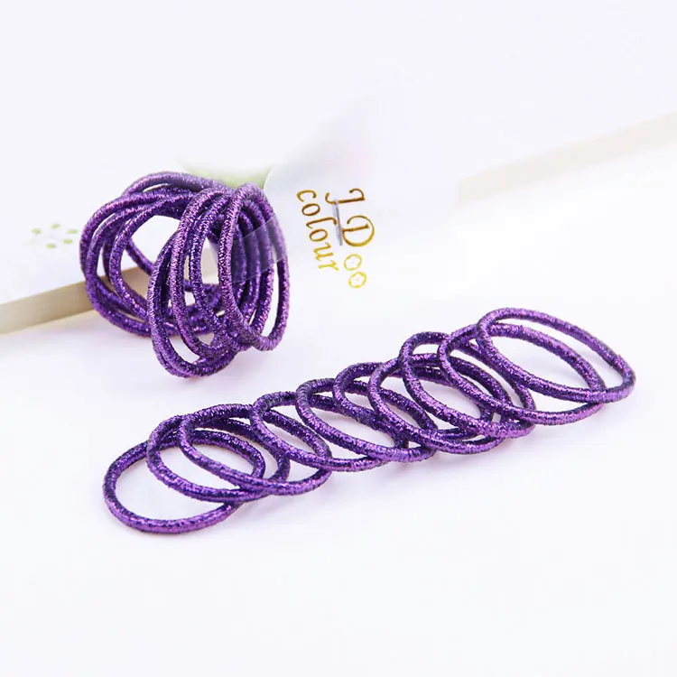 baby stroller accessories 10PCS/Lot Kids Shiny Hair Accessories Hairbands Ponytail Holder Girls Scrunchies High Elastic Thumb Mini Rubber Band Hair Ropes baby accessories drawing	