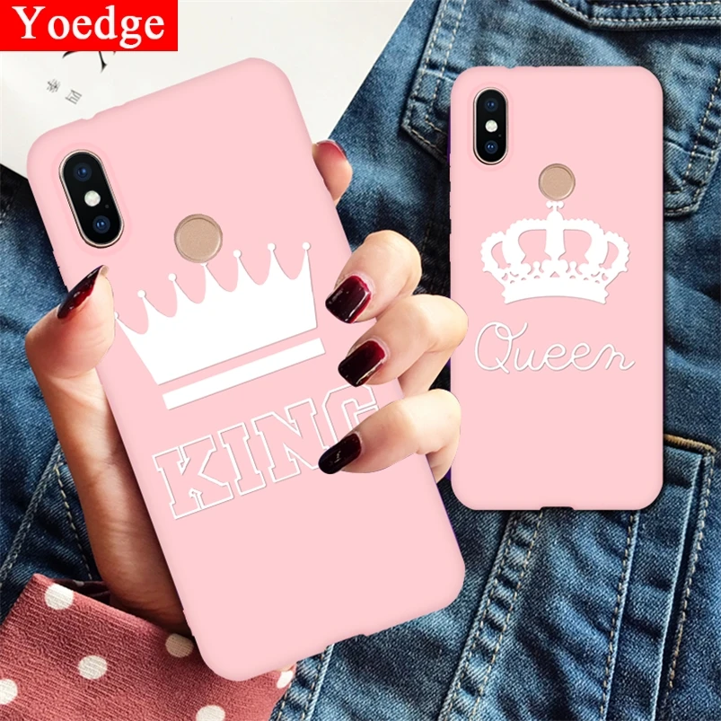 

Matte TPU Case For Xiaomi Redmi 4A 4X 5 Plus 5A 6A S2 Note 3 4X 5 6 7 Pro Coque Xiomi Mi A1 5X A2 6X 8 Lite Mi 9 F1 Pink Fundas