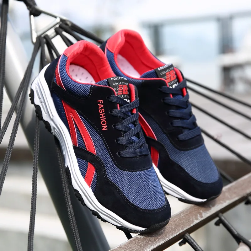 

Men Shoes Breathable Low Tide Sports Shoes Breathe Students Fitness Sneaker Men On Foot Shoes Outdoor Track Shoes Male