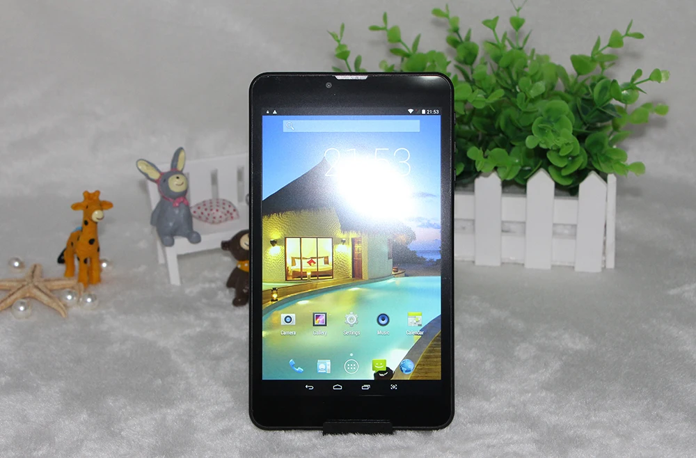 Wecool 7 дюймов Android 3G Phablet с IPS 1024x600 Разрешение 8 ГБ 4 ядра Dual SIM GPS перейдите FM радио Телефонный звонок Планшеты PC