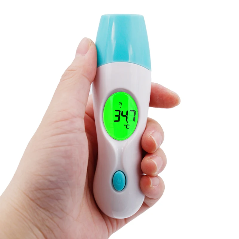 Инфракрасный Лоб термометр детский младенец ребенок ухо электронный цифровой Бесконтактный измеритель температуры деревянная краска Скидка 40
