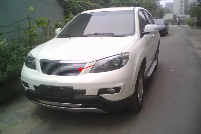 Подходит для BYD S6 2011 2014 Автомобильный передний бампер сетчатая решетка Вокруг