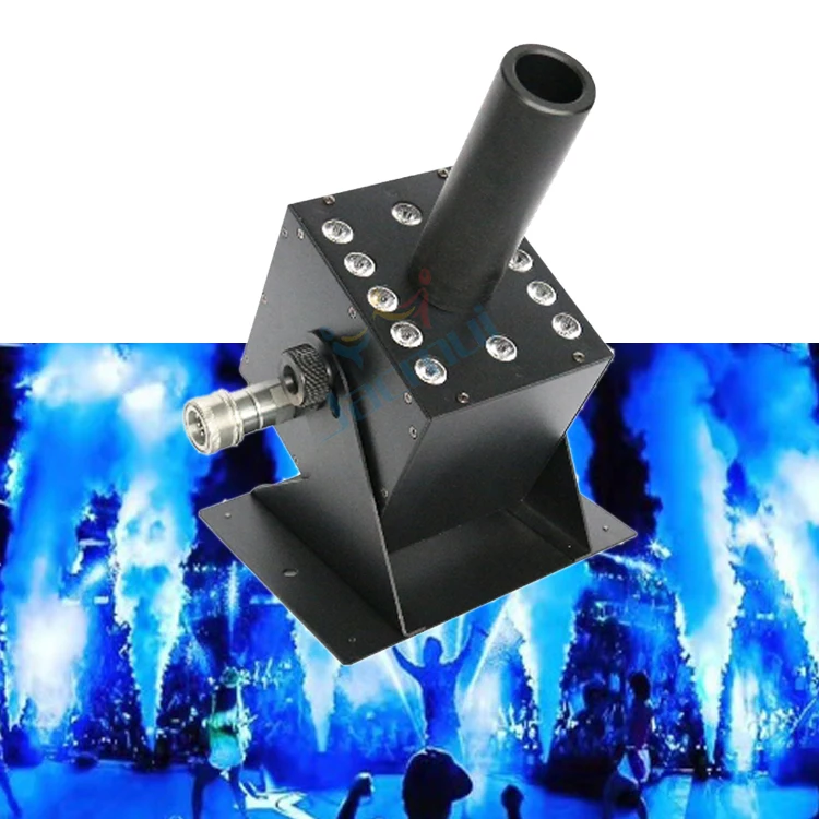 Stage Special Effects DMX 12*3w LED CO2 Jet Cannon DJ Equipment CO2 JET