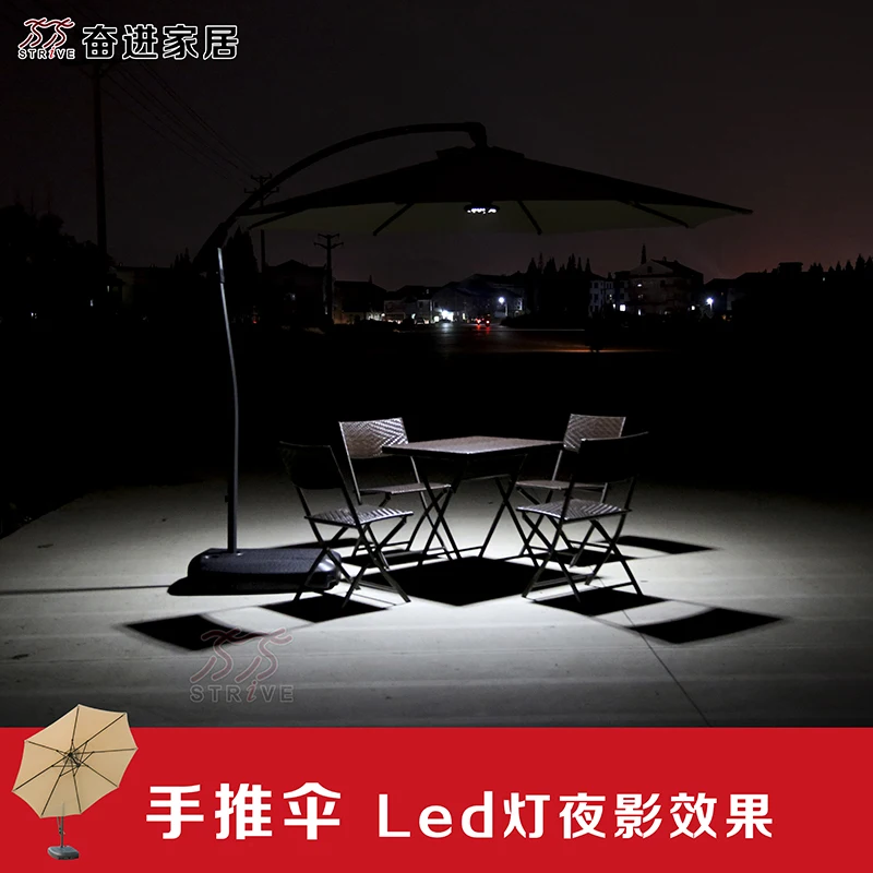 3 m outdoor umbrellas aluminum casual beach villa courtyard garden