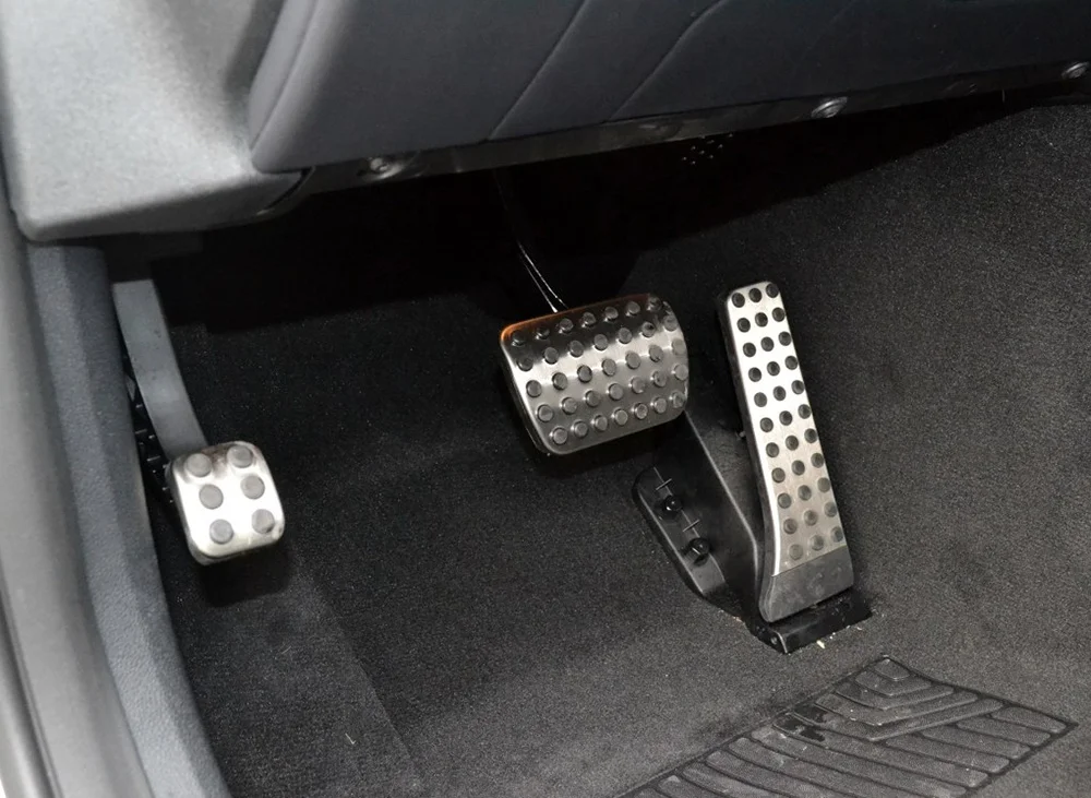 New Car styling ! Gas Fuel Brake Footrest Foot Rest Pedal Pad Cover For Mercedes  Benz AMG W211 W212 E200 E250 E300 E350 E500 AT - AliExpress