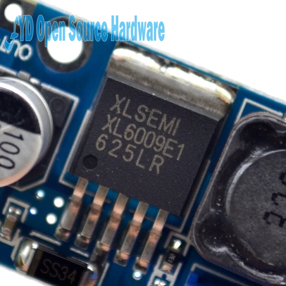 1 шт. XL6009 DC Повышающий Модуль питания выход Регулируемый супер модуль LM2577|power