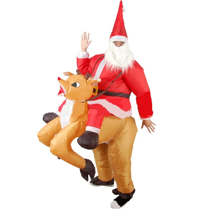 Inflatable Costume Carnival man costume Women Fan Funny Ride on me