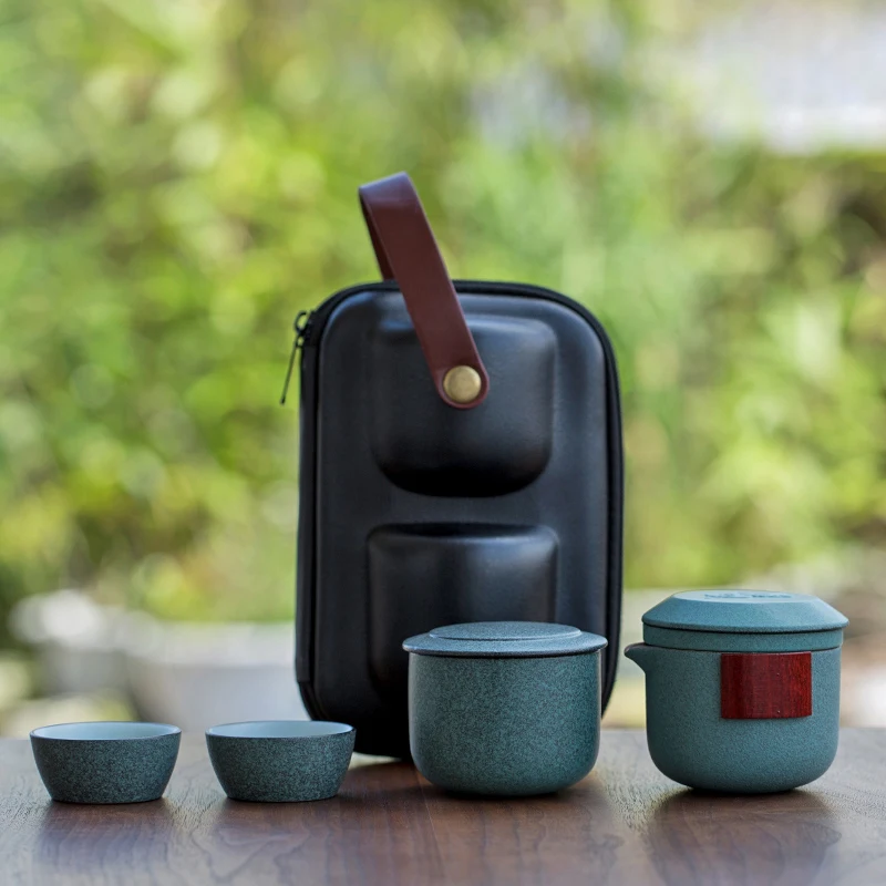 TANGPIN керамический чайник чайная чашка чайные канистры портативный чайный набор для Путешествия Посуда для напитков