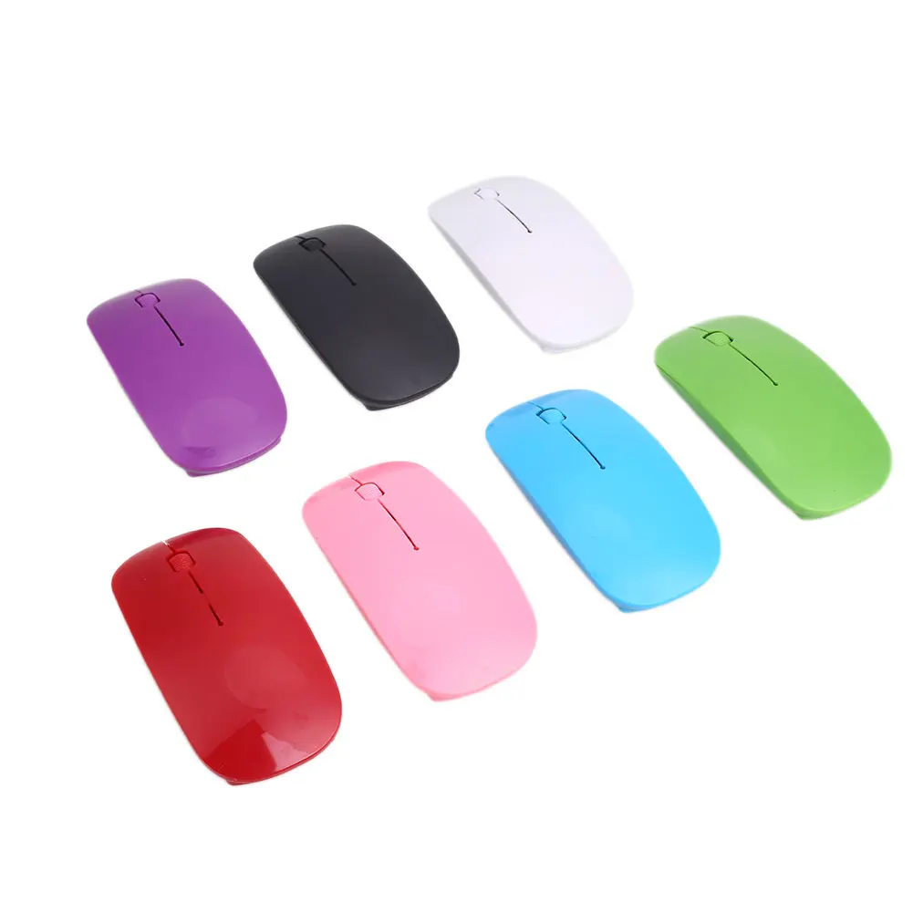 

amzdeal Wireless Mouse 2.4Ghz 10m 1200DPI Optical Gaming Mice Portable Ultra Slim Computer Tablet Mac