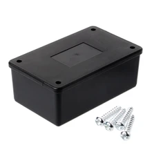 1Set Plastic Electronic Project Box Waterproof ABS Plastic Electronic Enclosure Project Box Case Black 105x64x40mm