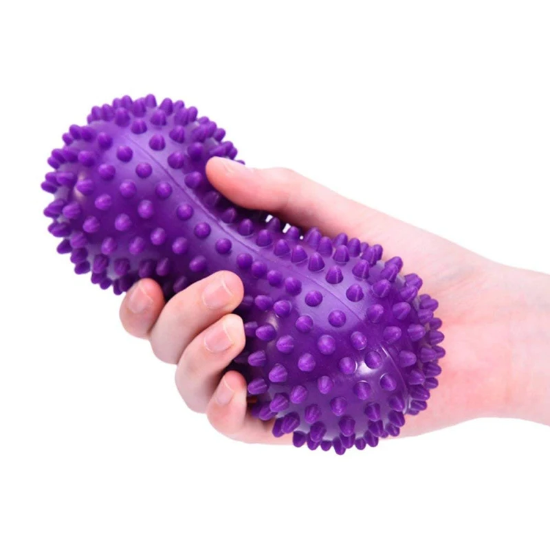 Peanut Spiky Massage Ball Double Lacrosse Fitness Balls Body Building