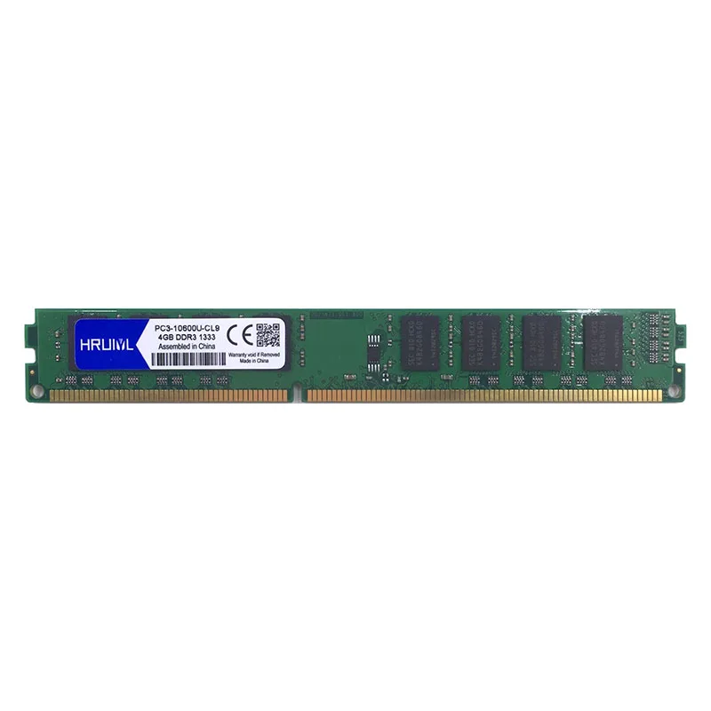 HRUIYL DDR3 8 ГБ 4 ГБ 2 Гб 1333 МГц 240 pin 1,5 в Настольный оперативная Память dimm PC Memoria PC3-10600U PC3 10600 1333 МГц 2G 4G 8 Гб