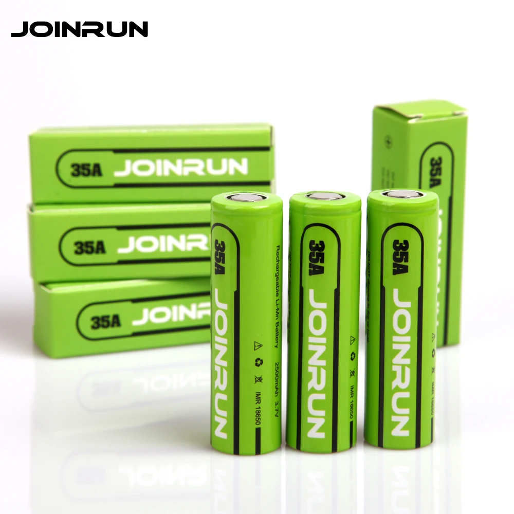 Оригинальный Joinrun 18650 аккумулятор 3 7 В 2500 мАч литиевая аккумуляторная батарея
