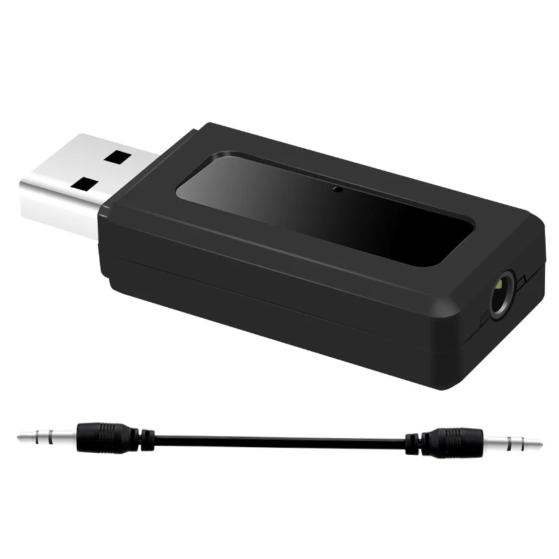 

Bluetooth Audio Receiver 3.5mm Mini Music Adapter For Auto AUX Speaker Headphone USB Portable Stereo Wireless Audio Cable