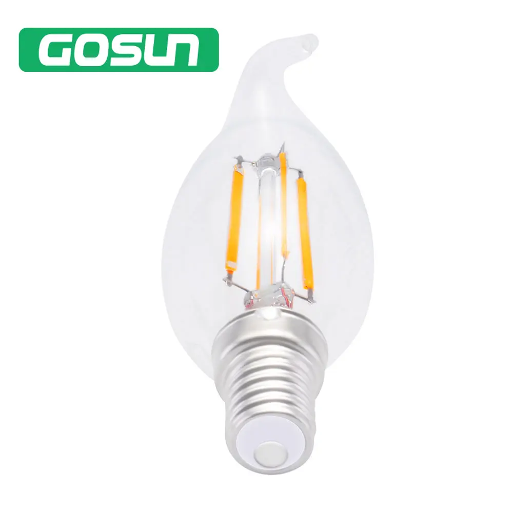 

Chandelier LED Bulb  4W E14  F37 110V/220V LED Bulb Light  Fast Heat Dissipation High Bright Lampada LED Lamps