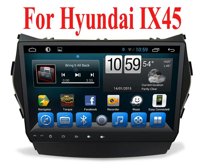 android 6.0 car dvd player For Hyundai Santa FE IX45 2013 2014 2015
