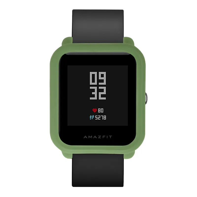 2 шт./упаковка силиконовые чехлы для смарт часов xiaomi huami amazfit bit bip